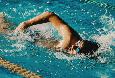 Swimming lesson